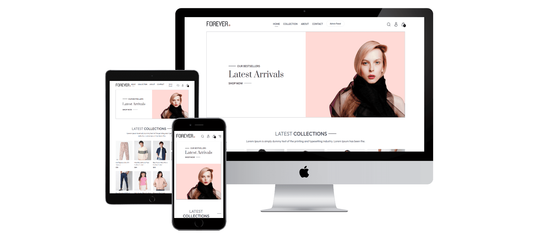 MERN Stack E-commerce Website forever
