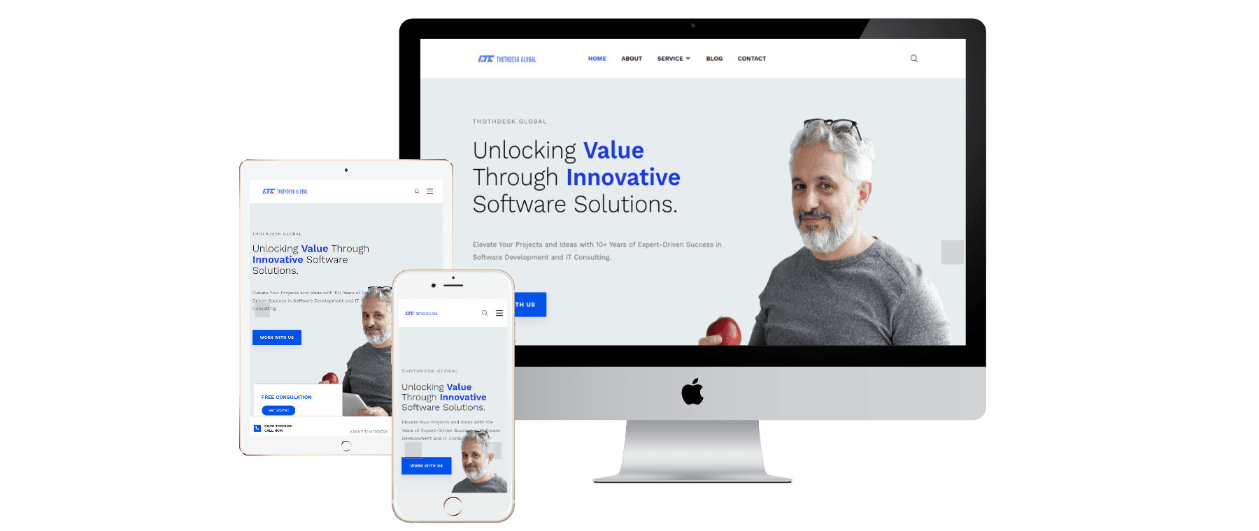 Thothdesk Global Services website